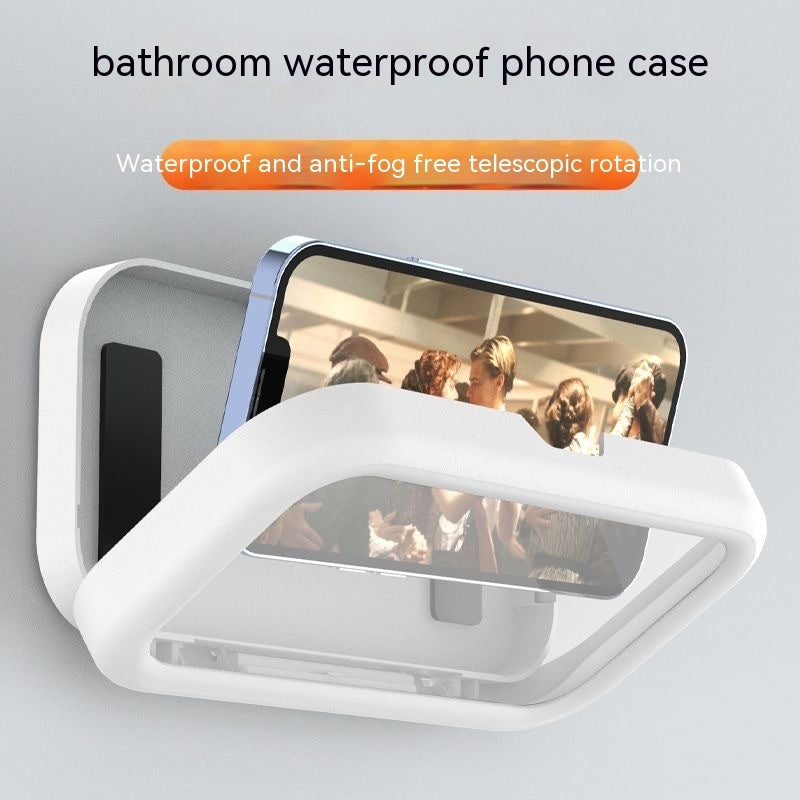 Rotatable Waterproof Mobile Phone Box Punch-free