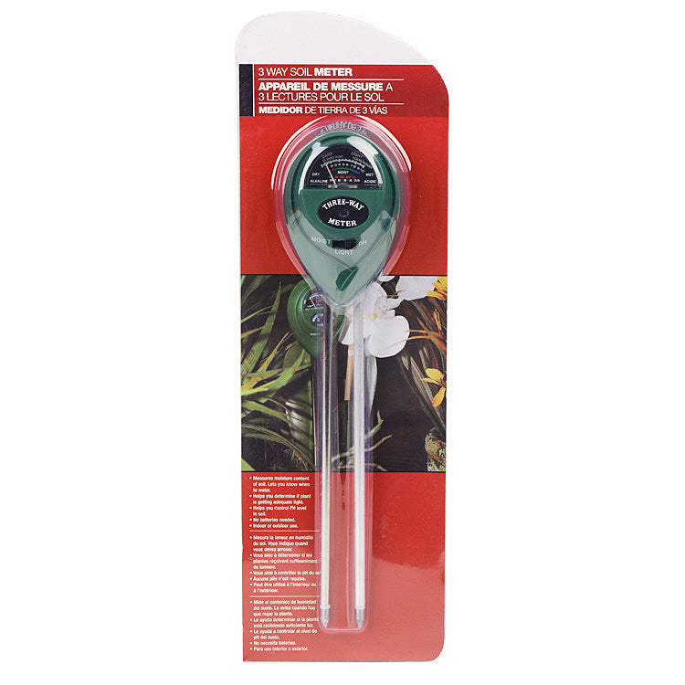 3 in 1 Soil Water Moisture PH Meter