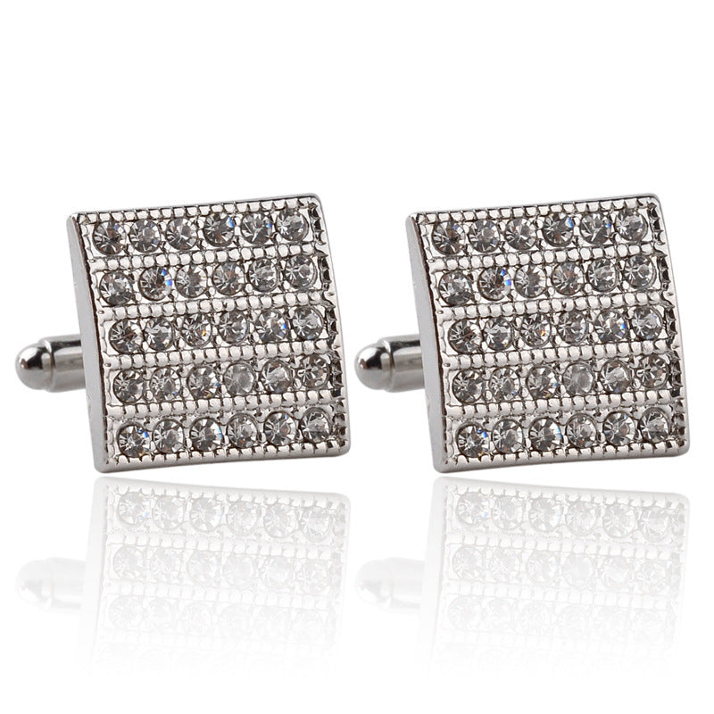 Square Diamond Cufflinks