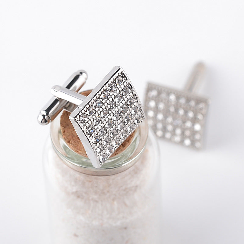 Square Diamond Cufflinks