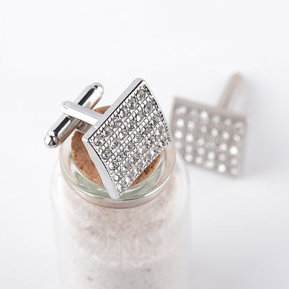 Square Diamond Cufflinks