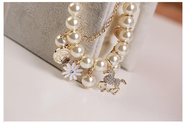 Pearl Flower Bracelet