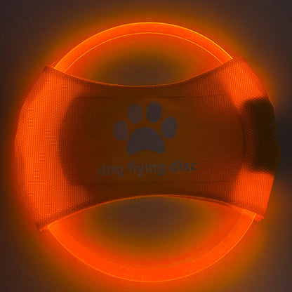 Glowing LED Luminous Dog Flying Discs