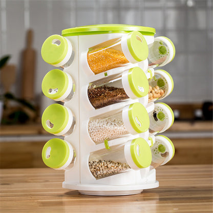 Multifunction Rotating Seasoning Bottle Holder