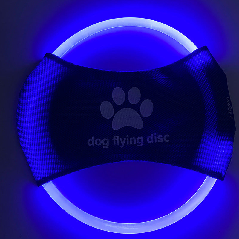 Glowing LED Luminous Dog Flying Discs