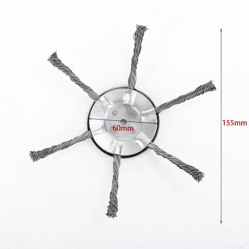 Universal Steel Wire Cutter Head Weeding Wheel