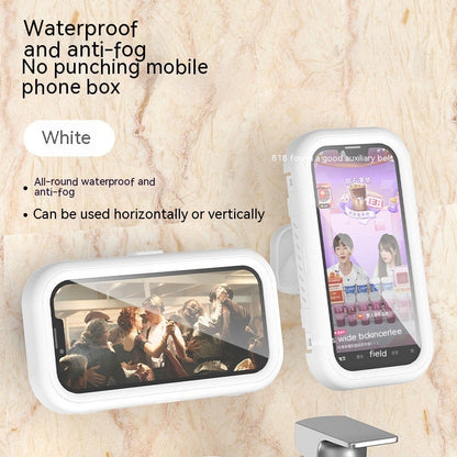 Rotatable Waterproof Mobile Phone Box Punch-free