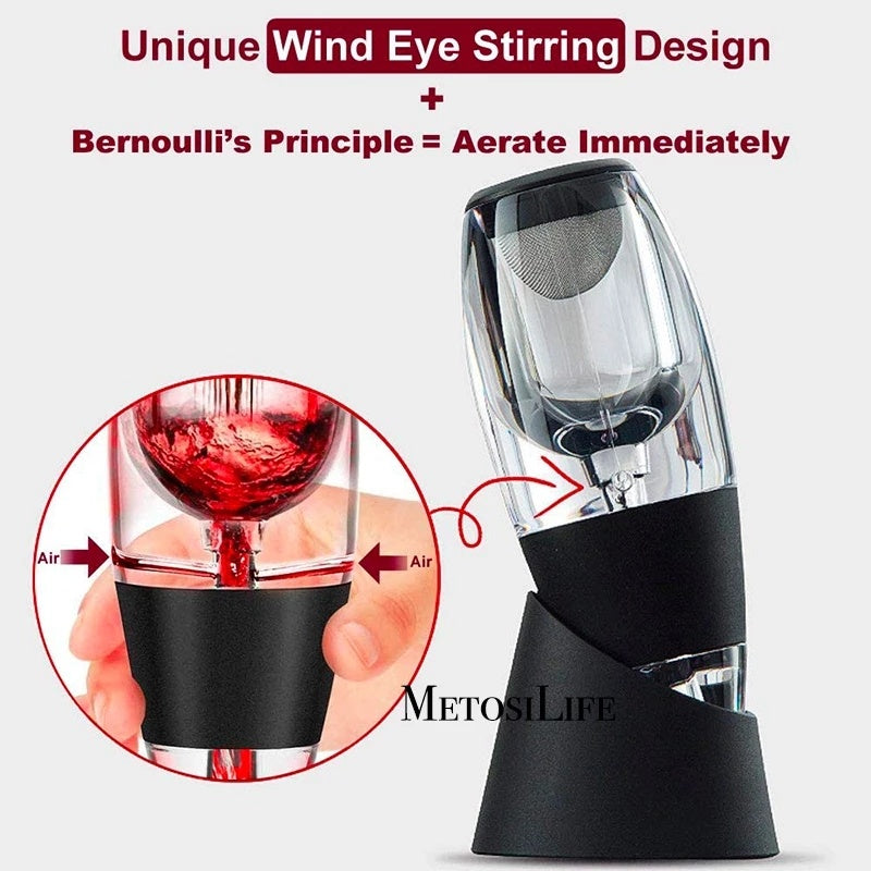 Portable Wine Aerator Filter