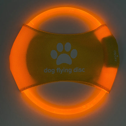 Glowing LED Luminous Dog Flying Discs