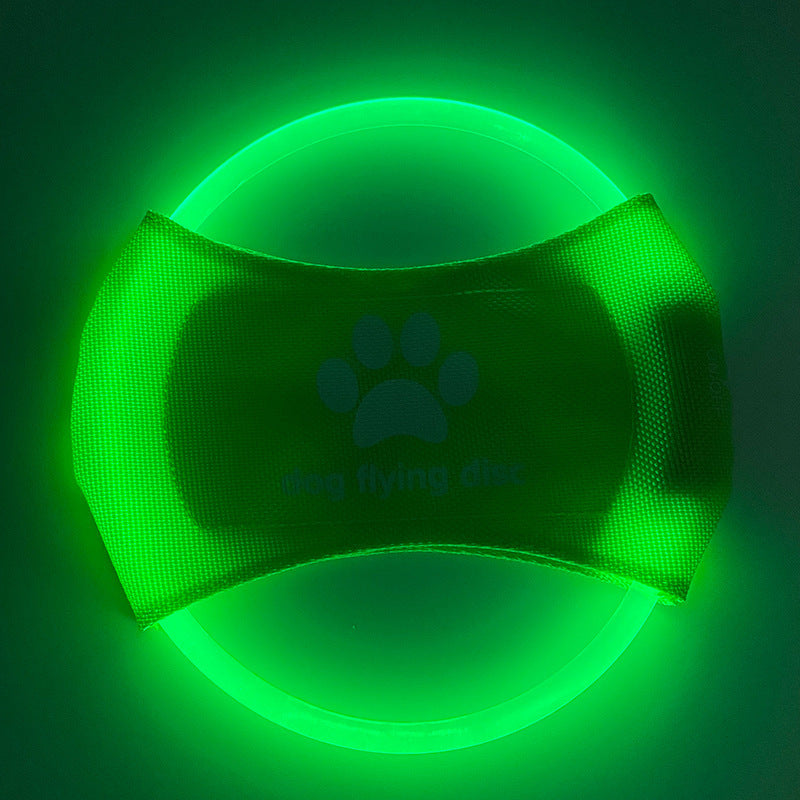 Glowing LED Luminous Dog Flying Discs