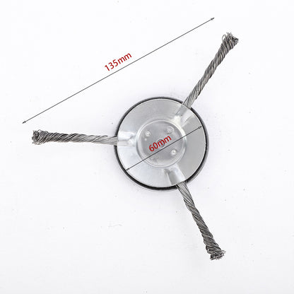 Universal Steel Wire Cutter Head Weeding Wheel