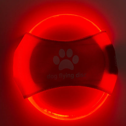 Glowing LED Luminous Dog Flying Discs